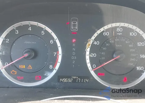 2008 Honda Accord 3.5 Ex-L из США, поврежденный, VIN 1HGCP36838A042242